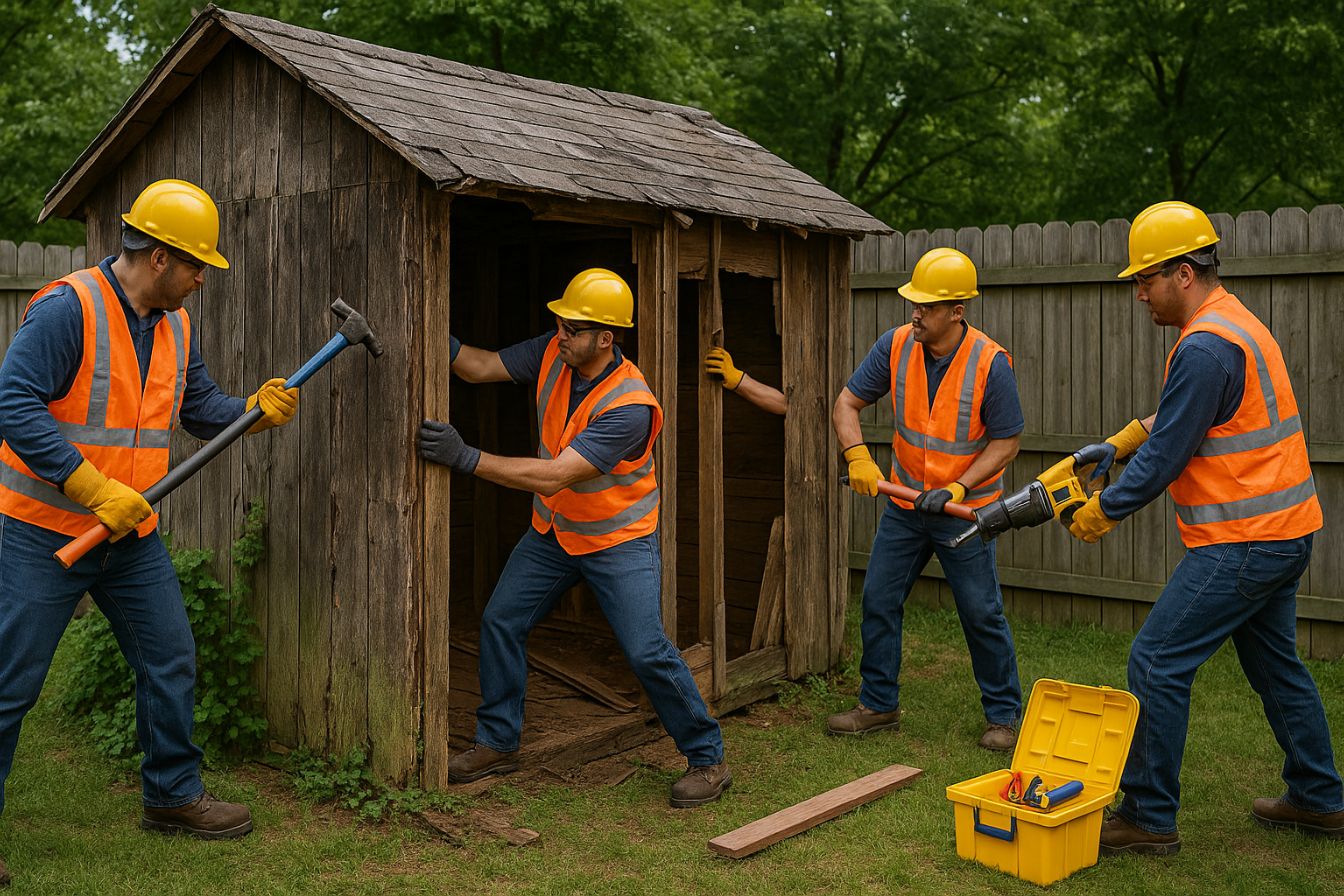 Best Shed Removal in NC