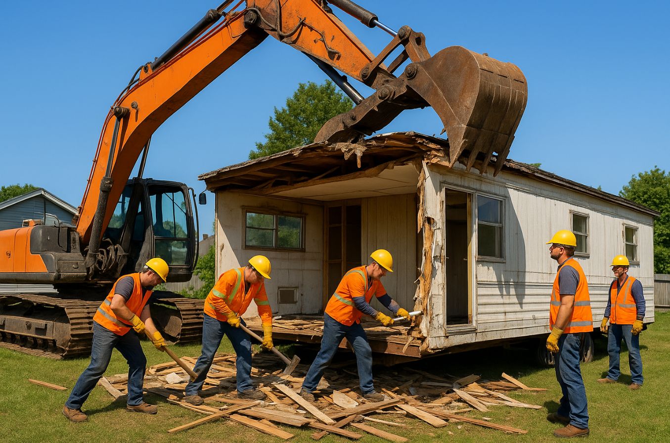 Best Mobile Home Removal in NC