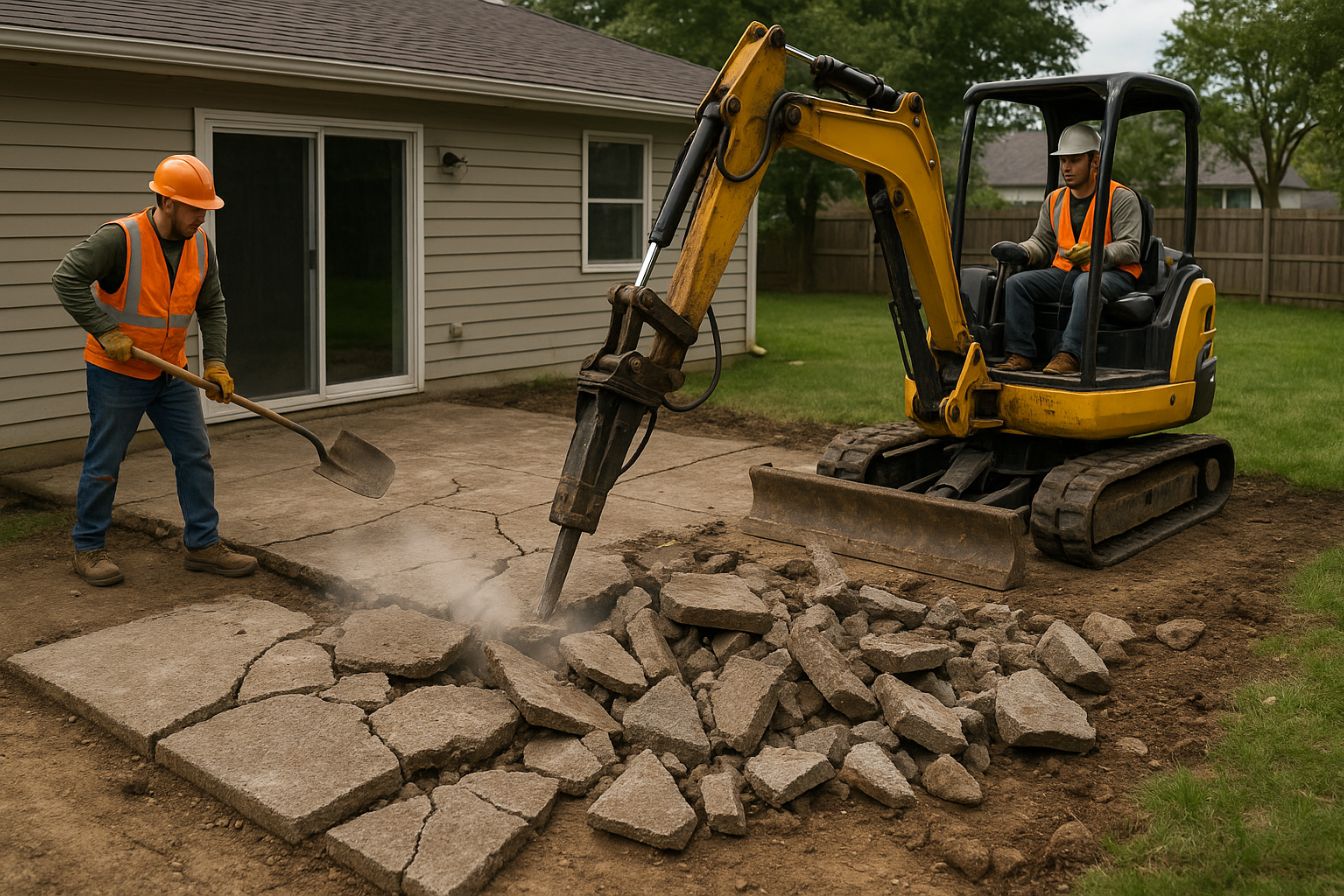 Best Patio Removal Service in NC