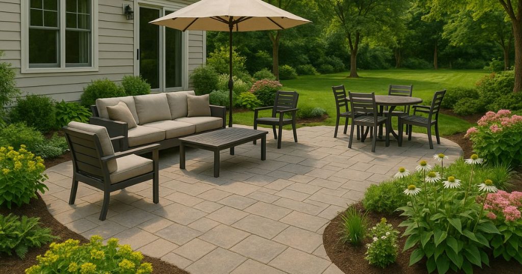 new patio installed in nc