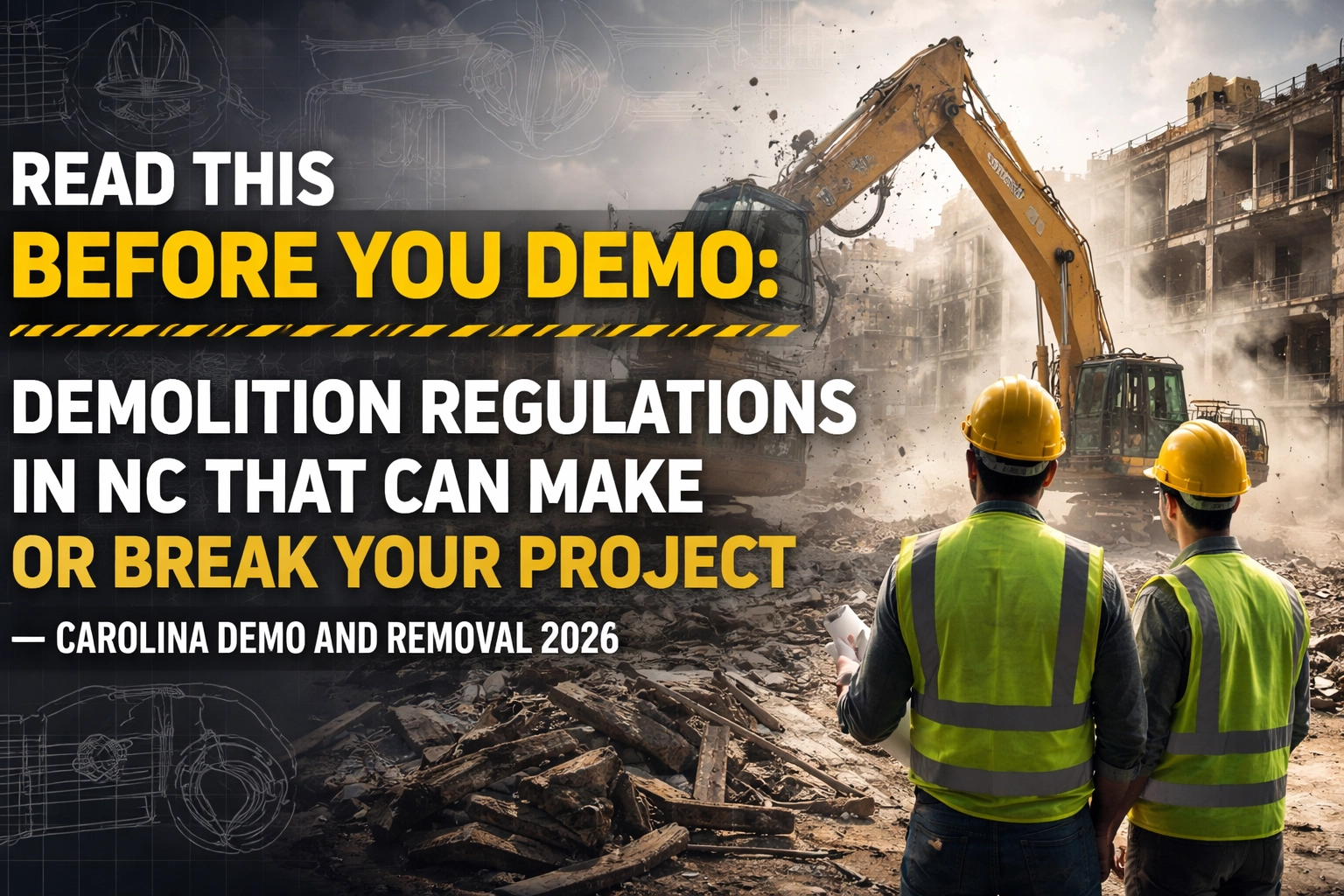 Demolition Regulation In NC