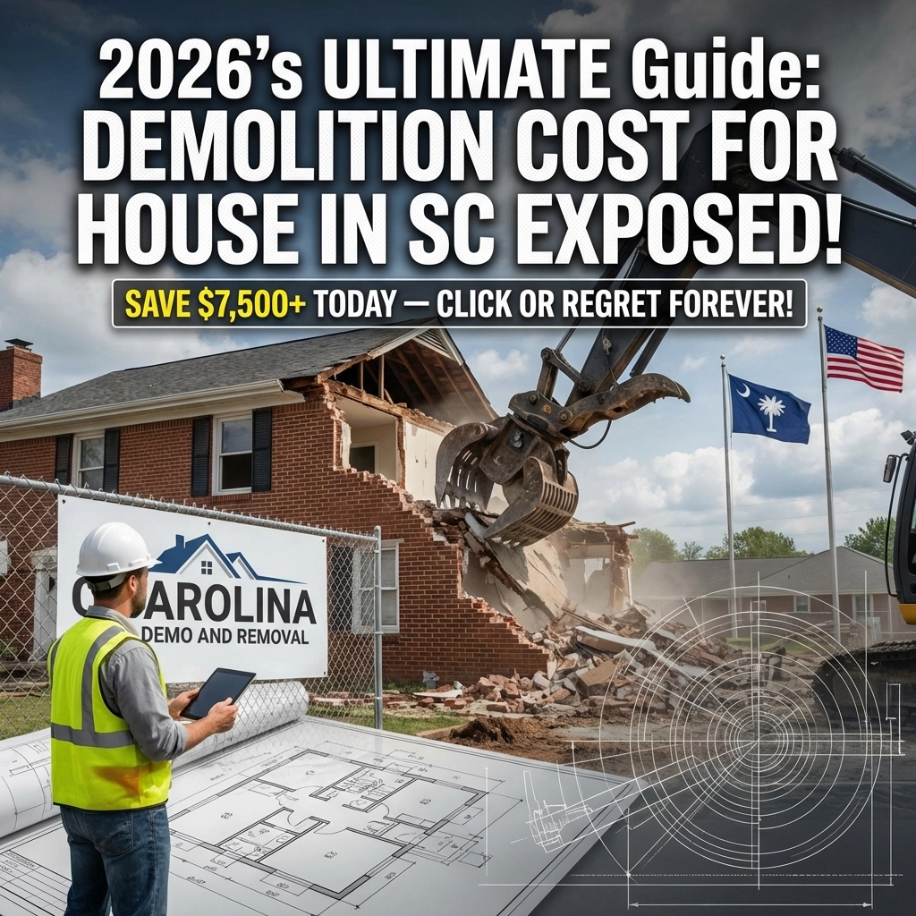 demolition cost for house in sc