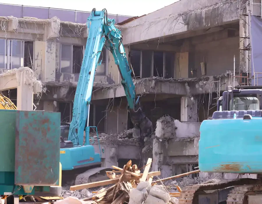 Multi-Story Commercial Demolition & Site Clearing