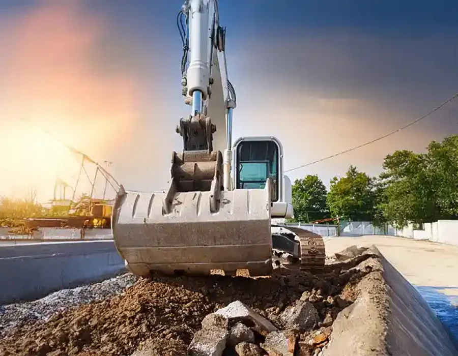 Professional Excavator Demolition & Site Clearing
