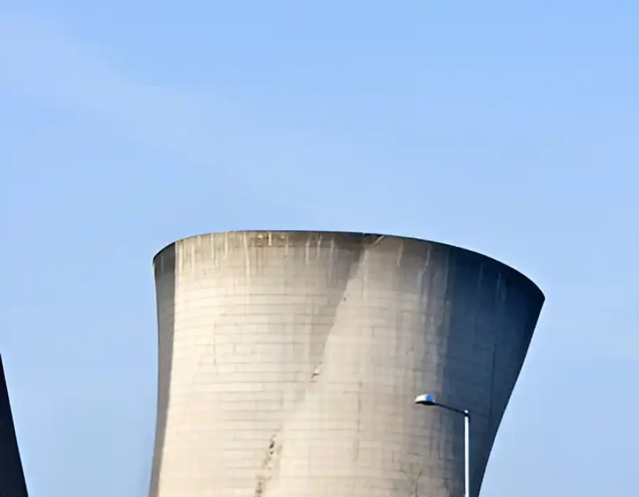 Precise Demolition of Large Concrete Cooling Tower