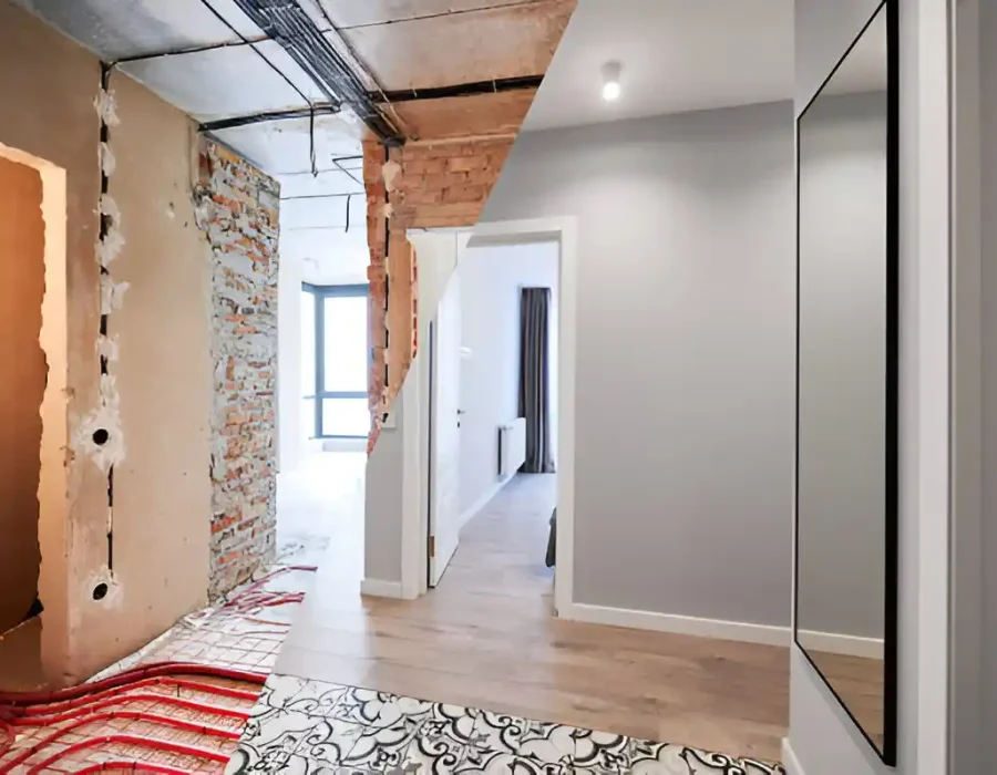 Home Renovation: Exposed Brick to Modern Interior Design
