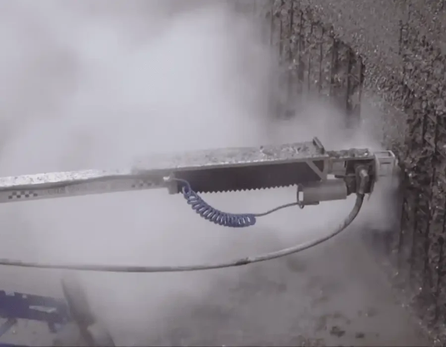 Robotic Demolition Arm: Precision Concrete Grinding